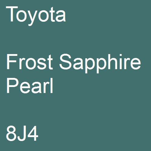 Toyota, Frost Sapphire Pearl, 8J4.